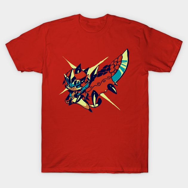 Great Sword T-Shirt by Mikoto